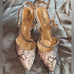 New Snake Skin Heels